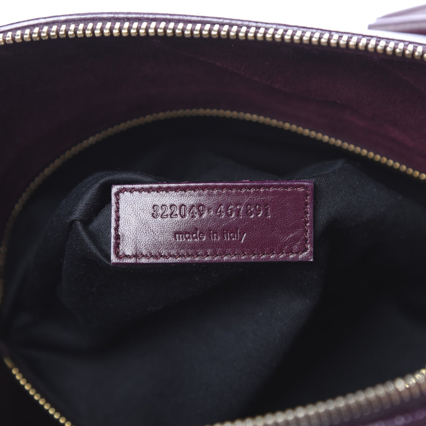 Calfskin Classic Duffle 6 Amarena