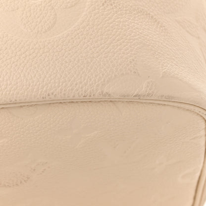 Louis Vuitton Empreinte Monogram Giant Neverfull MM Cream 12 of 14