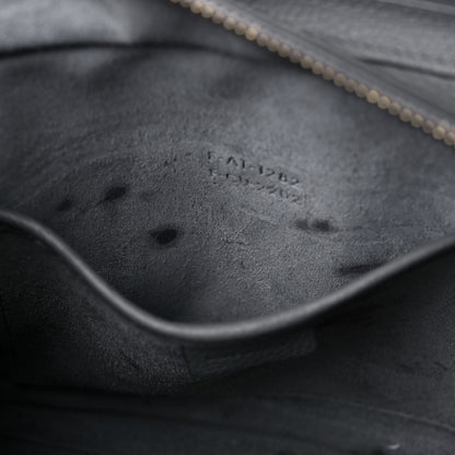 Celine Drummed Calfskin Nano Luggage Kohl 11 of 15