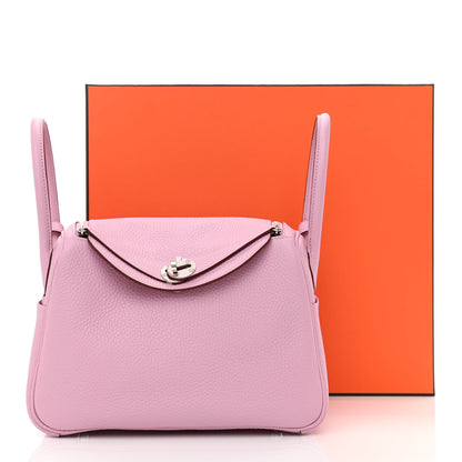 Hermes Taurillon Clemence Lindy 26 Mauve Sylvestre 11 of 11