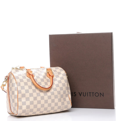 Louis Vuitton Damier Azur Speedy Bandouliere 25 12 of 12