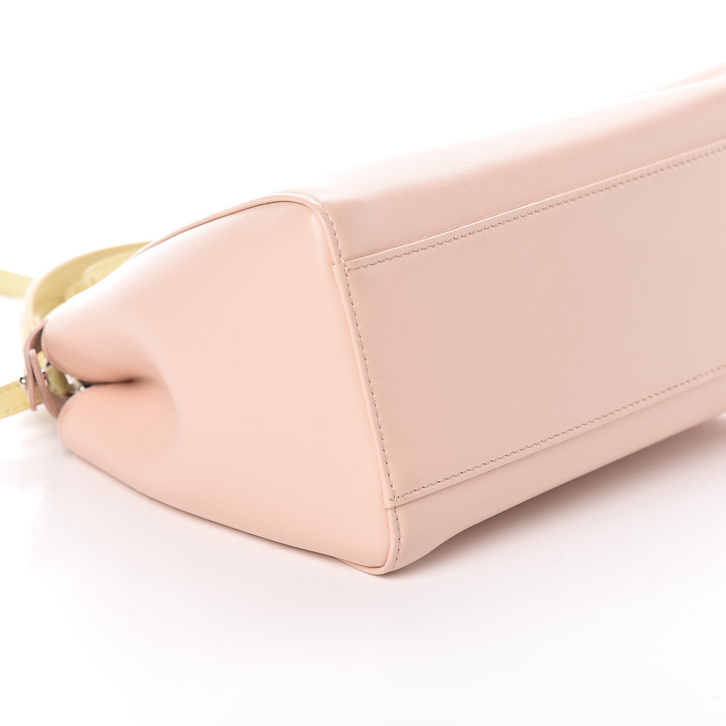 Nappa Colorblock Mini Peekaboo Iconic Satchel Plaster Banana Grigio Polvere