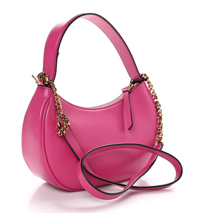 Versace Nappa Quilted Medusa Shoulder Bag Fuchsia 3 of 9