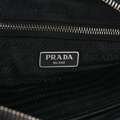 Prada Nylon Tessuto Impuntu Quilted Bandoliera Crossbody Bag Black 5 of 7