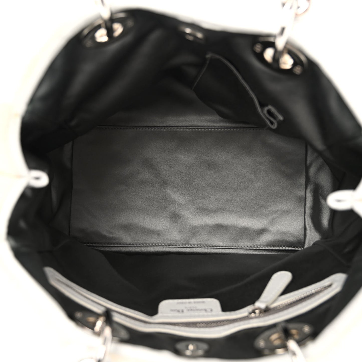 Rabbit Fur Medium Lady Dior Ivory