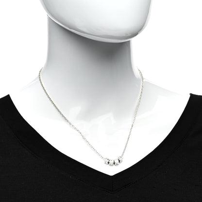 Tiffany Sterling Silver Love Block Pendant Necklace 2 of 5