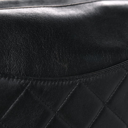 Chanel Calfskin Chain 20s Signature Hobo Black 13 of 14