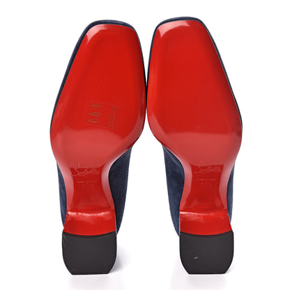 Christian Louboutin Veau Velours Donna Stud 55 Pumps 36.5 Bavarois 6 of 10