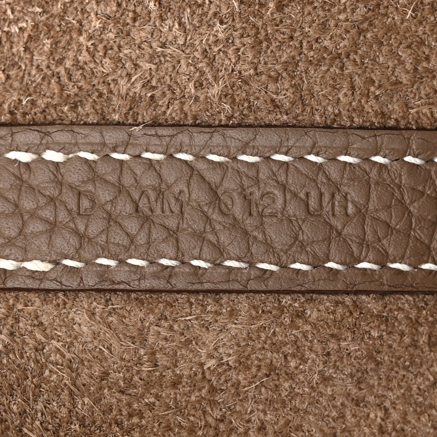 Taurillon Clemence Picotin Lock 22 MM Etoupe