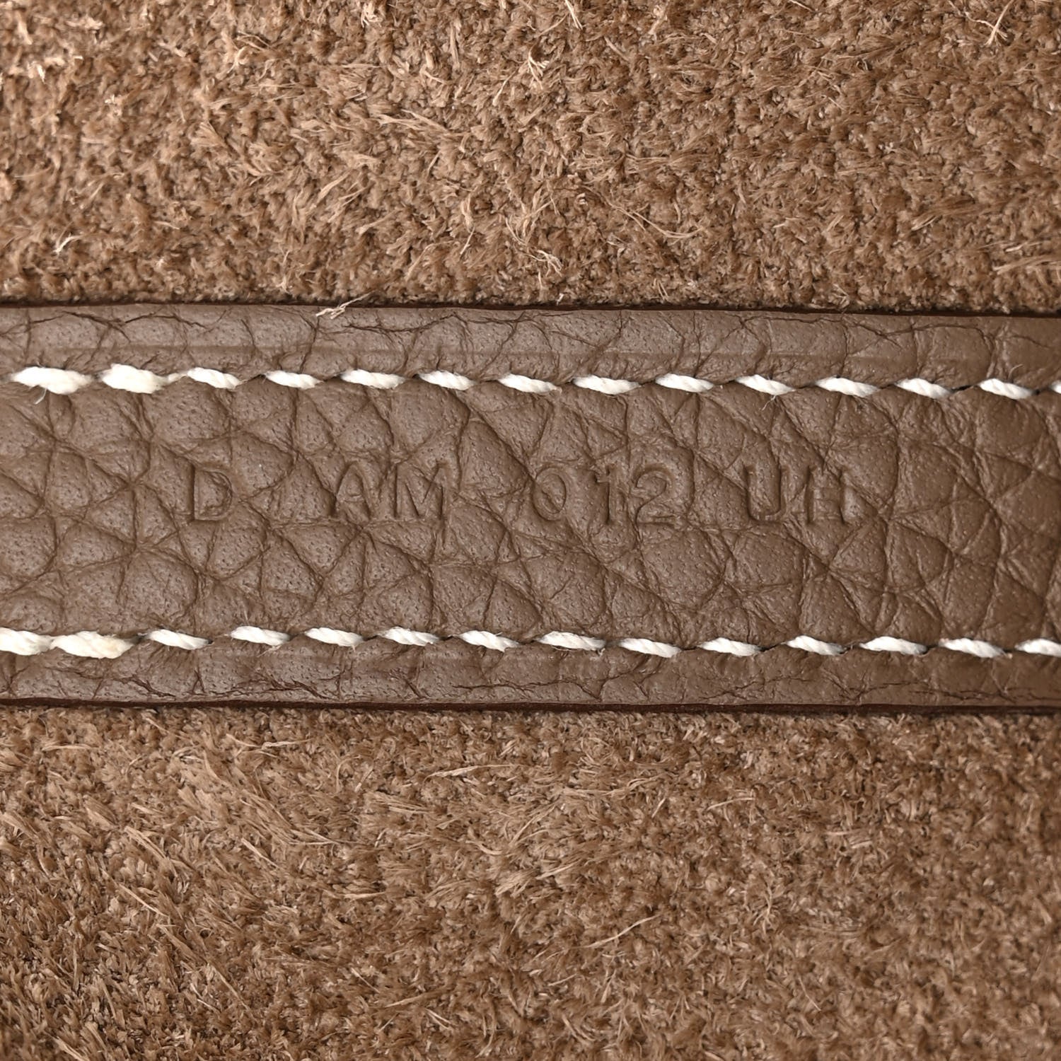 Hermes Taurillon Clemence Picotin Lock 22 MM Etoupe 7 of 10