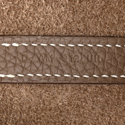 Hermes Taurillon Clemence Picotin Lock 22 MM Etoupe 7 of 10