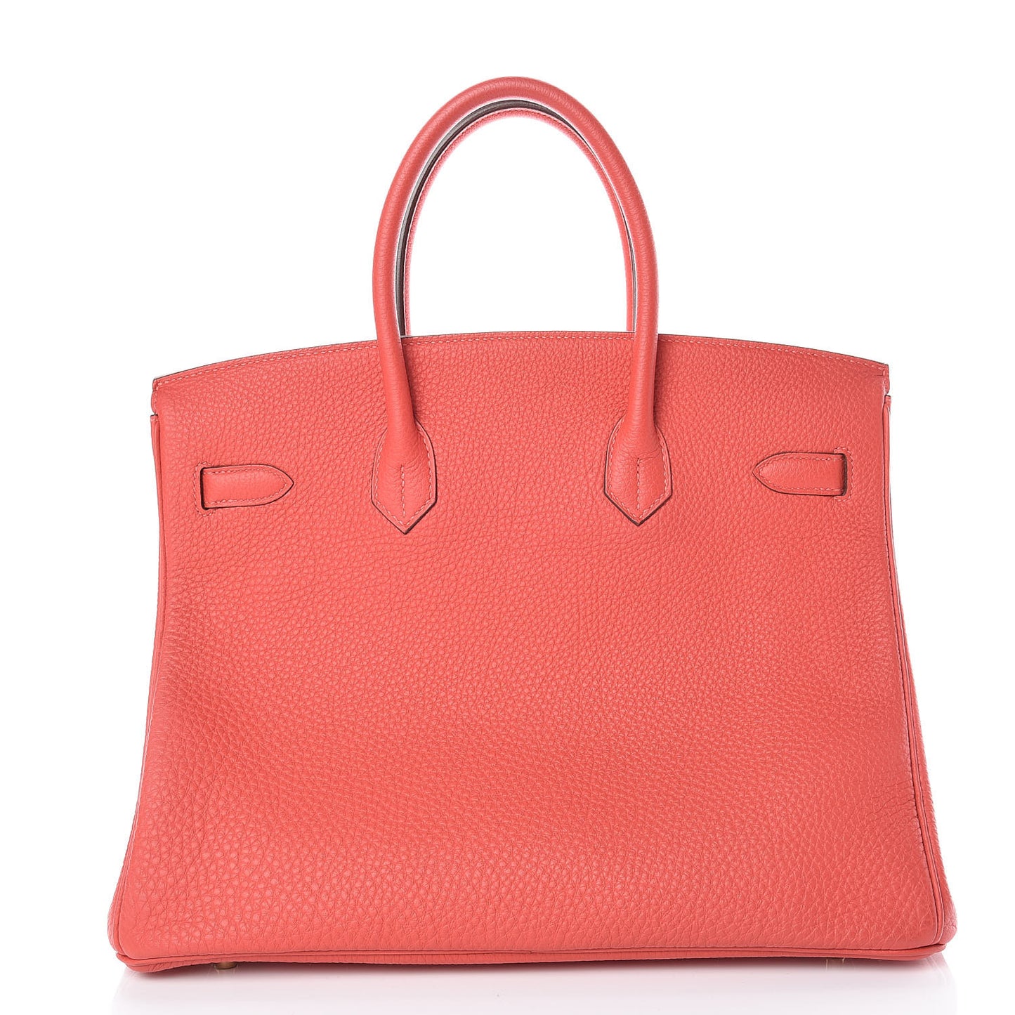 Togo Birkin 35 Rouge Pivoine