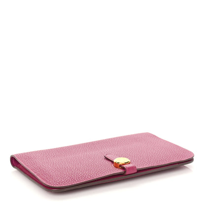Hermes Togo Dogon Duo Wallet Tosca 4 of 8