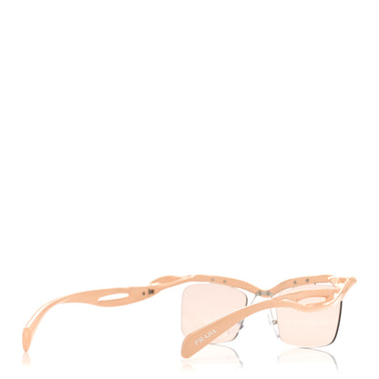 Prada Acetate Square Sunglasses SPR A15 Beige 4 of 8