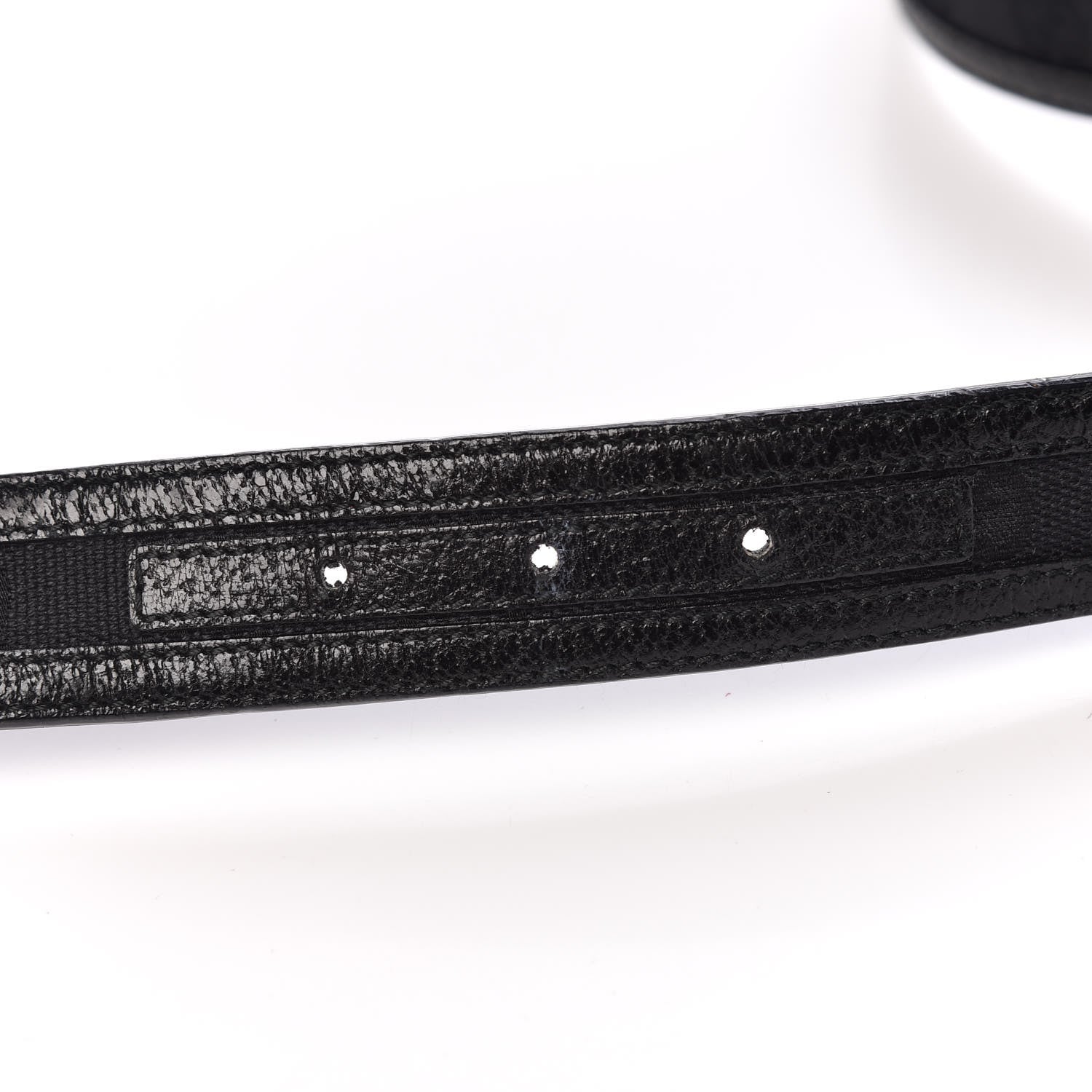 Gucci Monogram Interlocking G Belt 90 36 Black 5 of 6