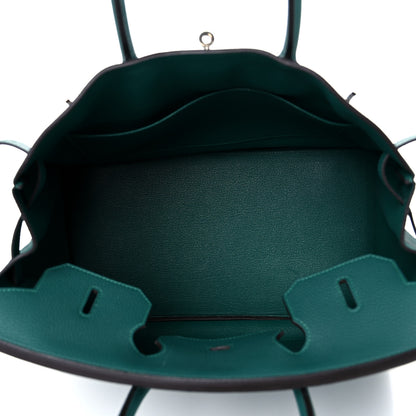 Hermes Togo Birkin 35 Malachite 7 of 34