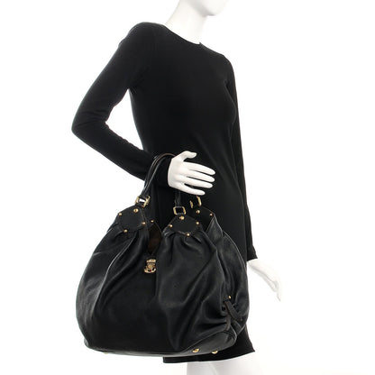 Louis Vuitton Mahina L Black 2 of 7