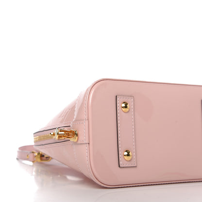 Louis Vuitton Vernis Alma BB Rose Ballerine 7 of 9