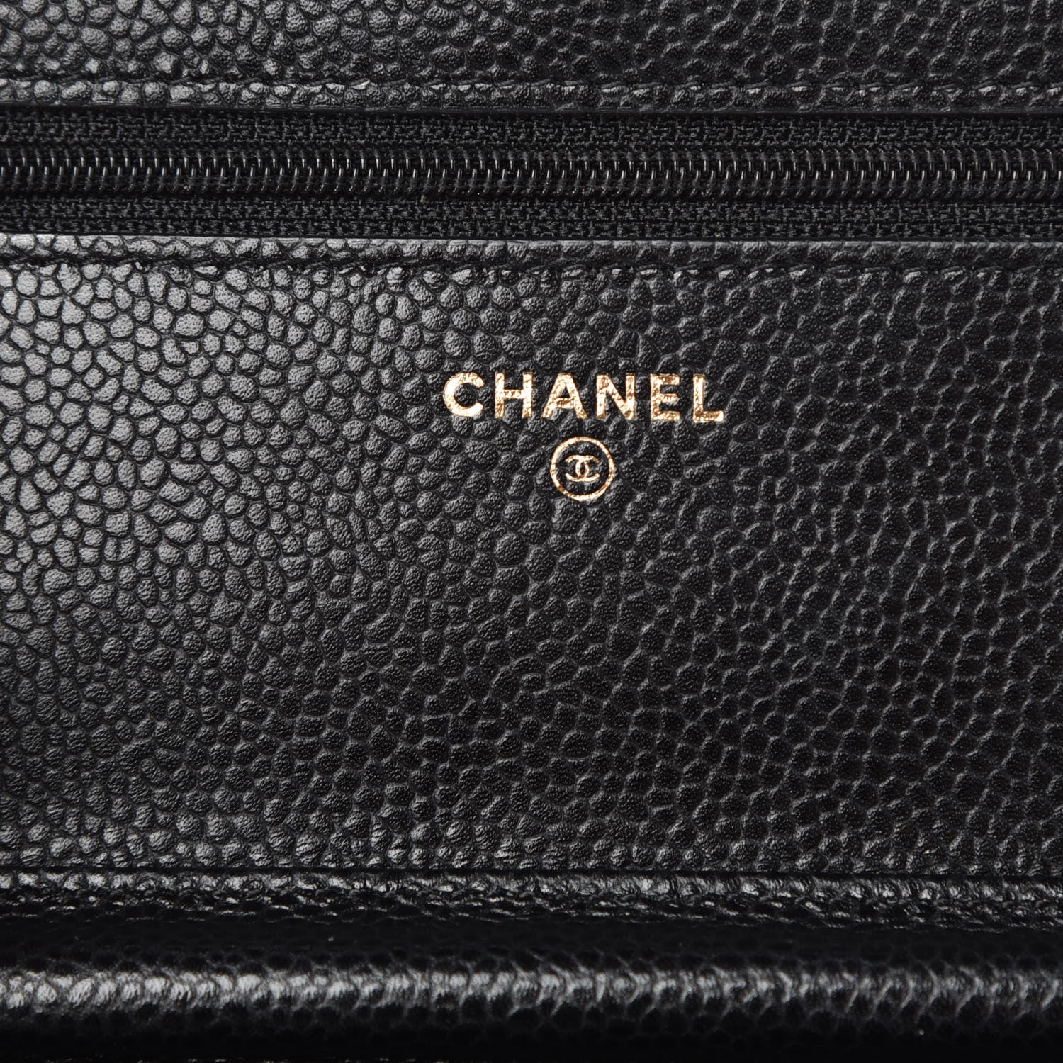 Chanel Caviar Quilted Wallet On Chain WOC Black 7 of 13