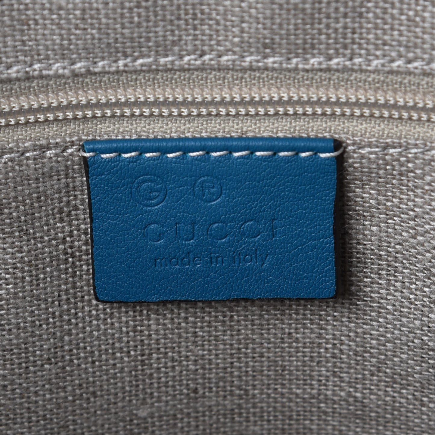 Microguccissima Medium Dome Bag Deep Cobalt
