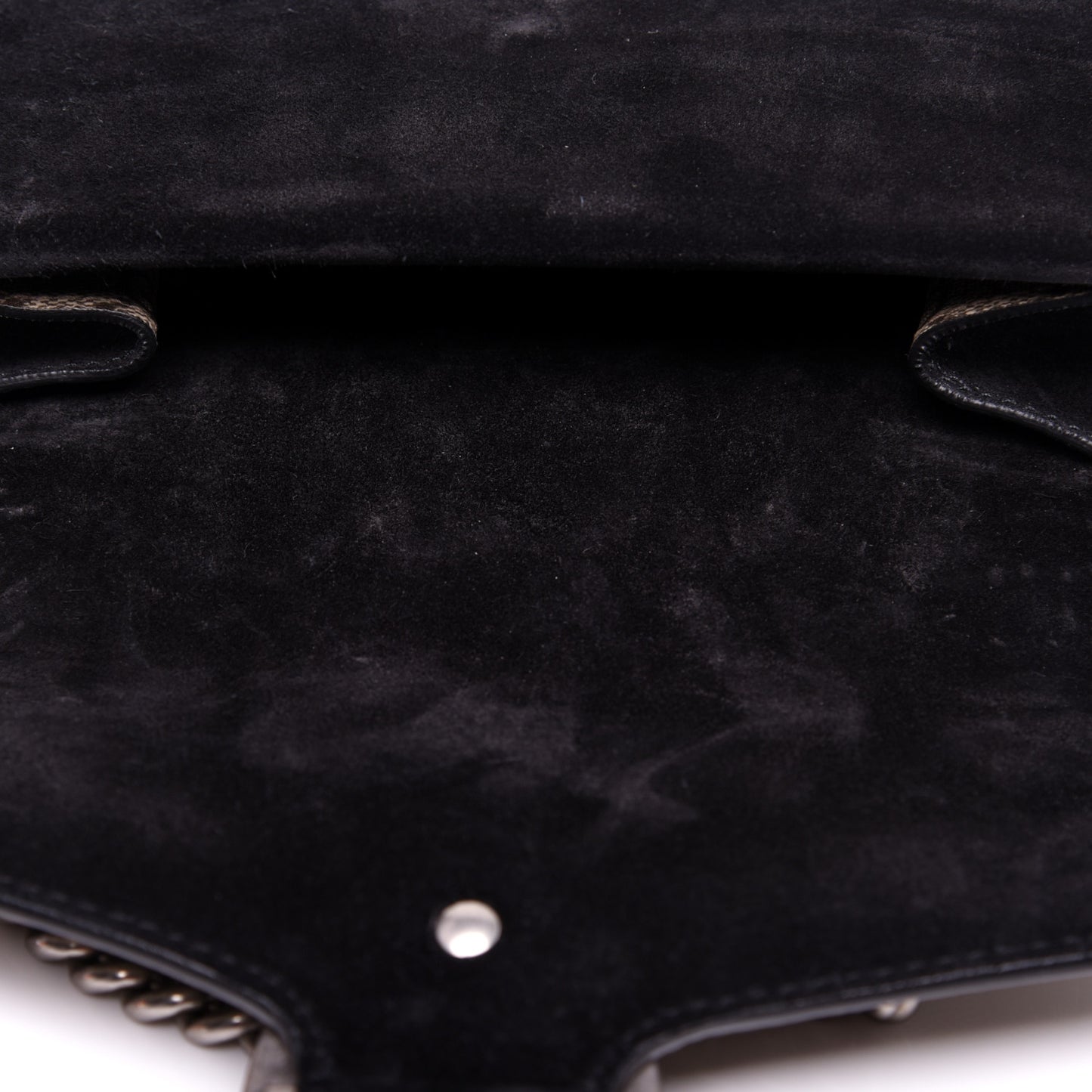 GG Supreme Monogram Mini Dionysus Shoulder Bag Black