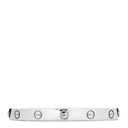 Cartier 18K White Gold LOVE Bracelet 16 3 of 4