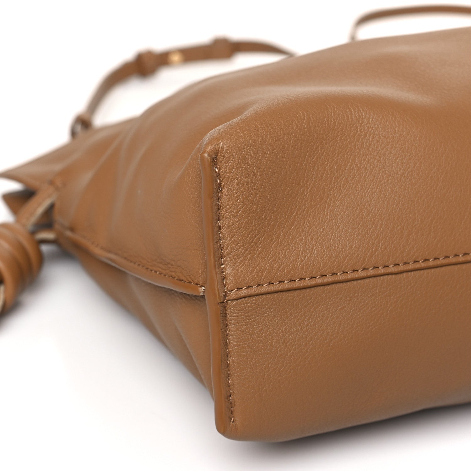 Loewe Nappa Flamenco Knot Clutch Warm Desert 8 of 9