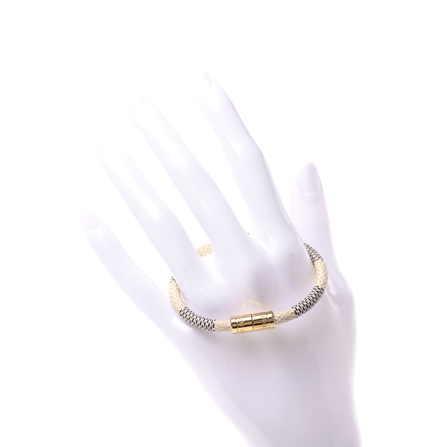 Louis Vuitton Damier Azur Keep It Bracelet 17 2 of 3