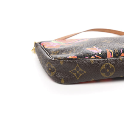 Louis Vuitton Monogram Roses Pochette Accessories 9 of 11