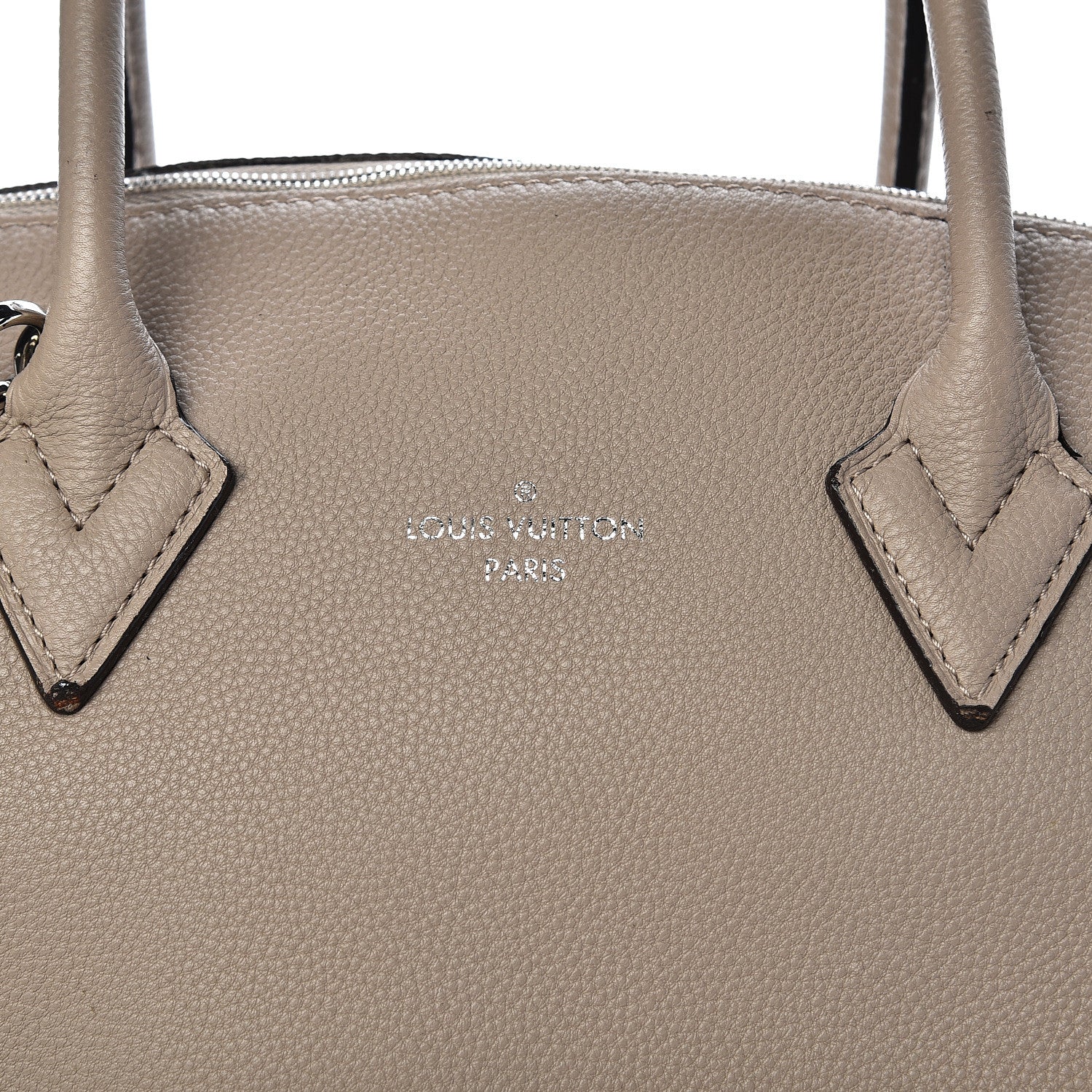 Louis Vuitton Veau Cachemire Soft Lockit MM Galet 24 of 24