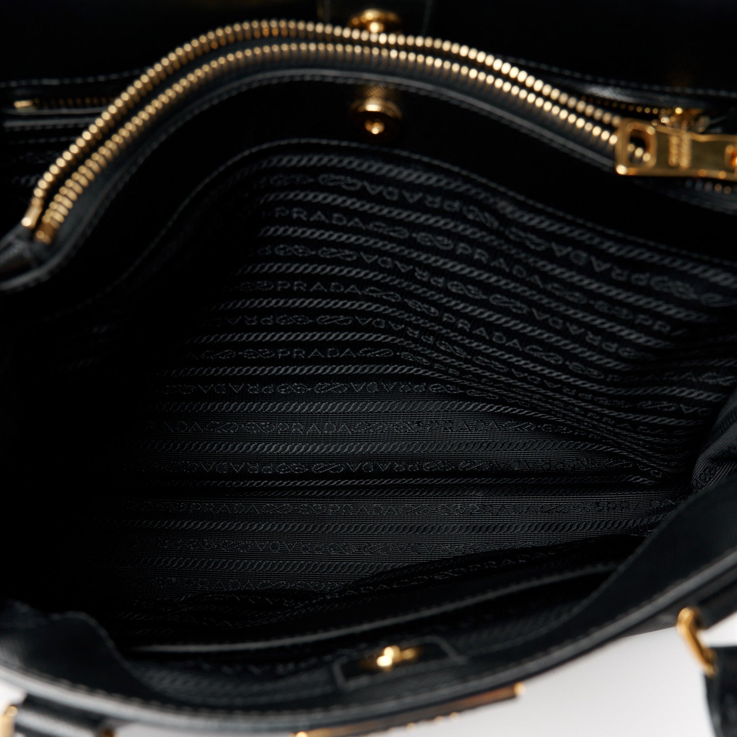 Prada Saffiano Lux Medium Tote Black 6 of 13