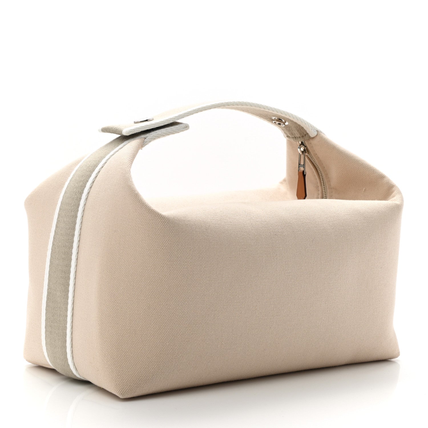 Hermes Canvas Large Bride-A-Brac Pouch Natural 3 of 7