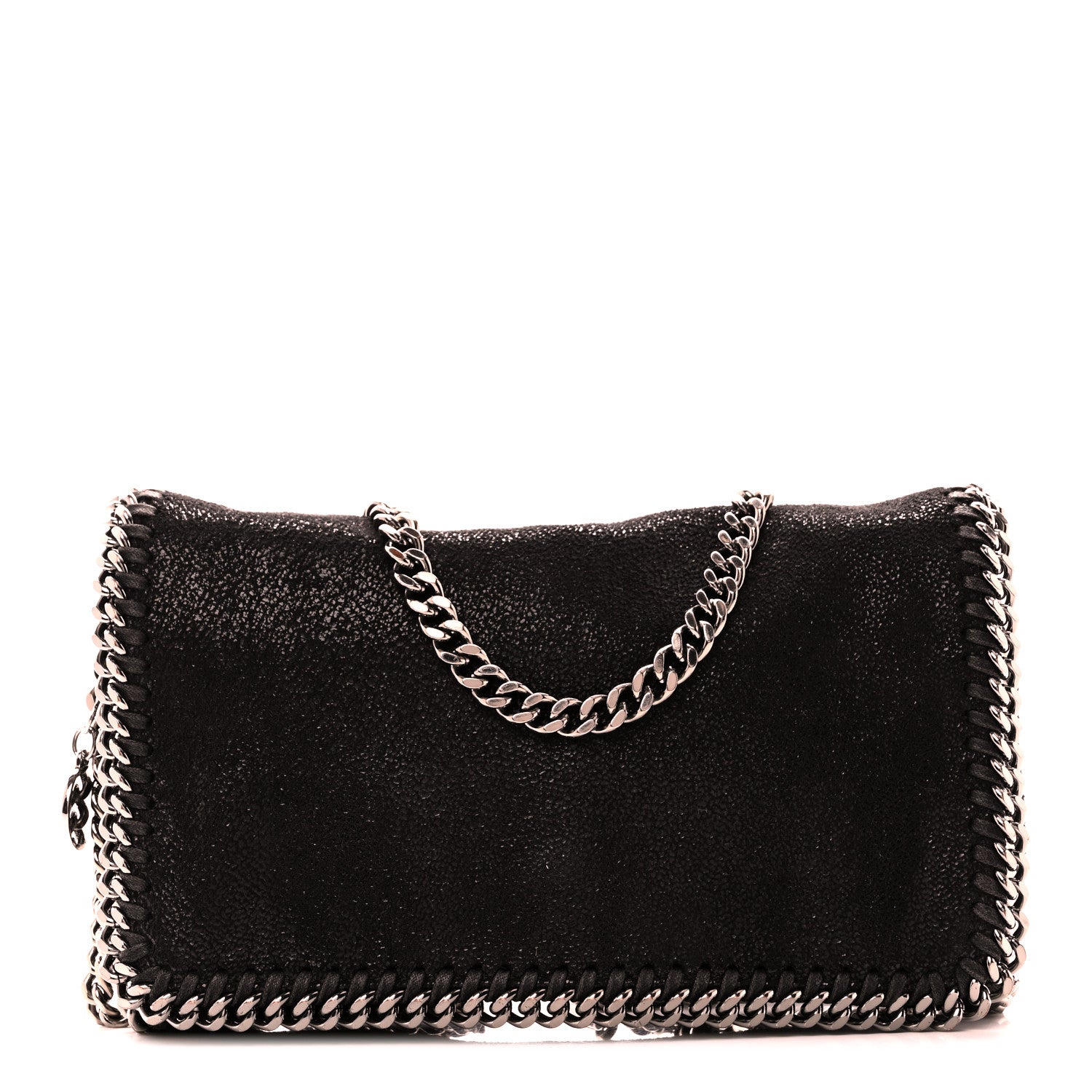 Stella McCartney Shaggy Deer Falabella Crossbody Bag Black 1 of 9