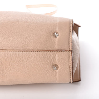 Givenchy Grained Calfskin Medium Shark Lock Satchel Nude 14 of 16
