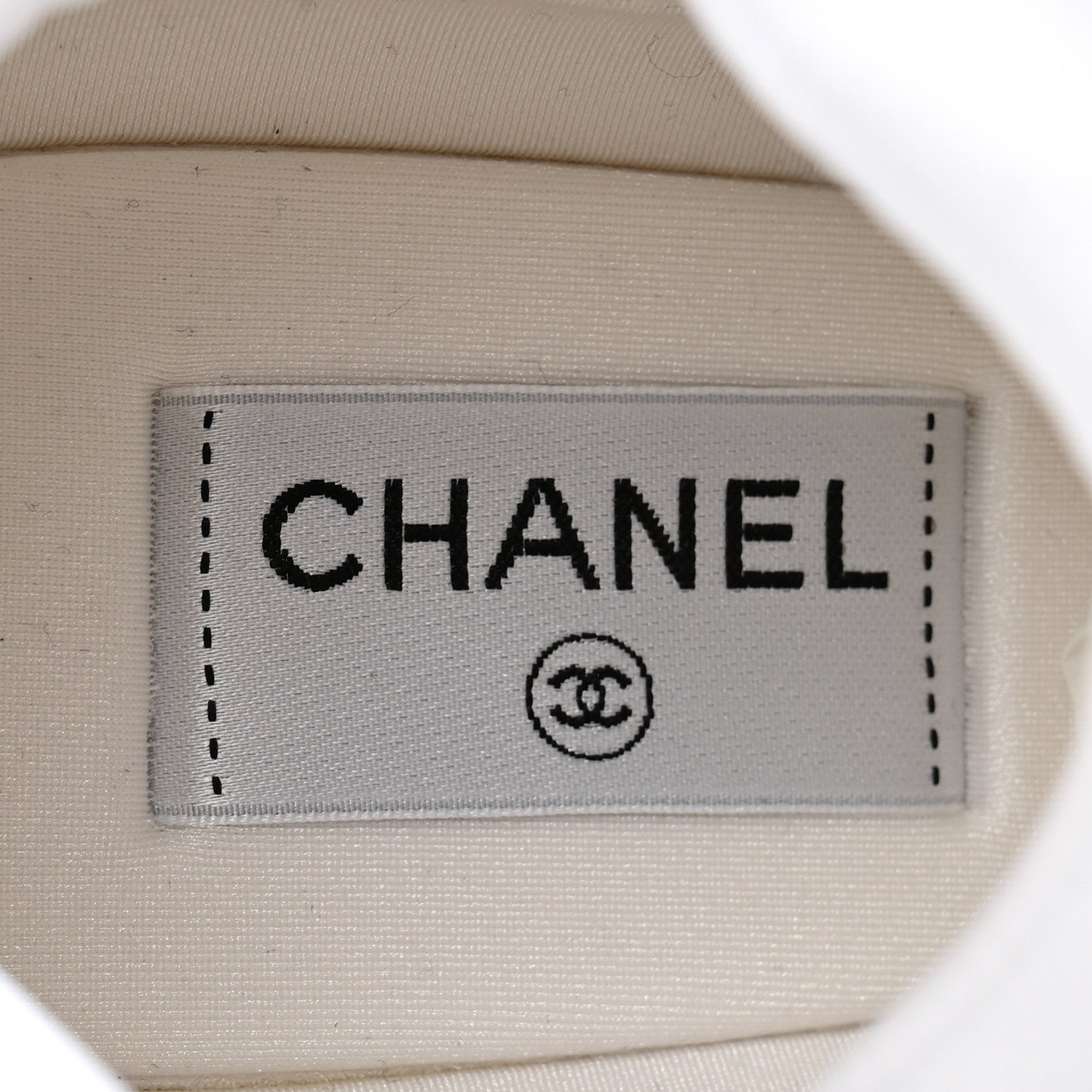Chanel Suede Calfskin Fabric Mens CC Sneakers 45 White 6 of 10