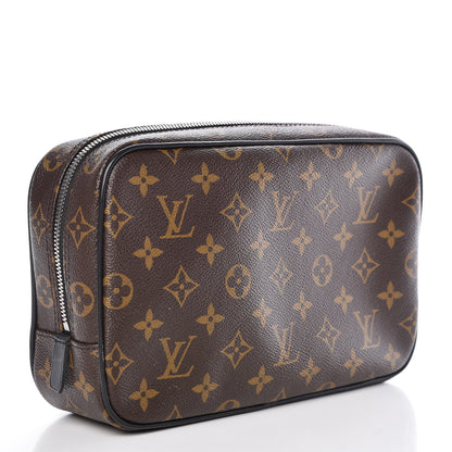 Louis Vuitton Monogram Macassar Toilet Pouch GM 3 of 12