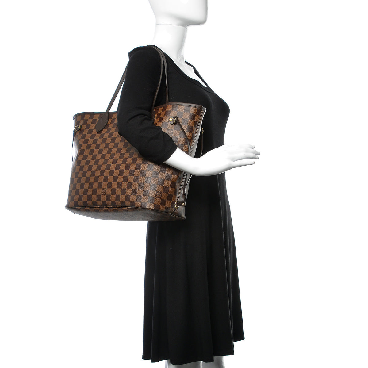 Louis Vuitton Damier Ebene Neo Neverfull MM 2 of 11