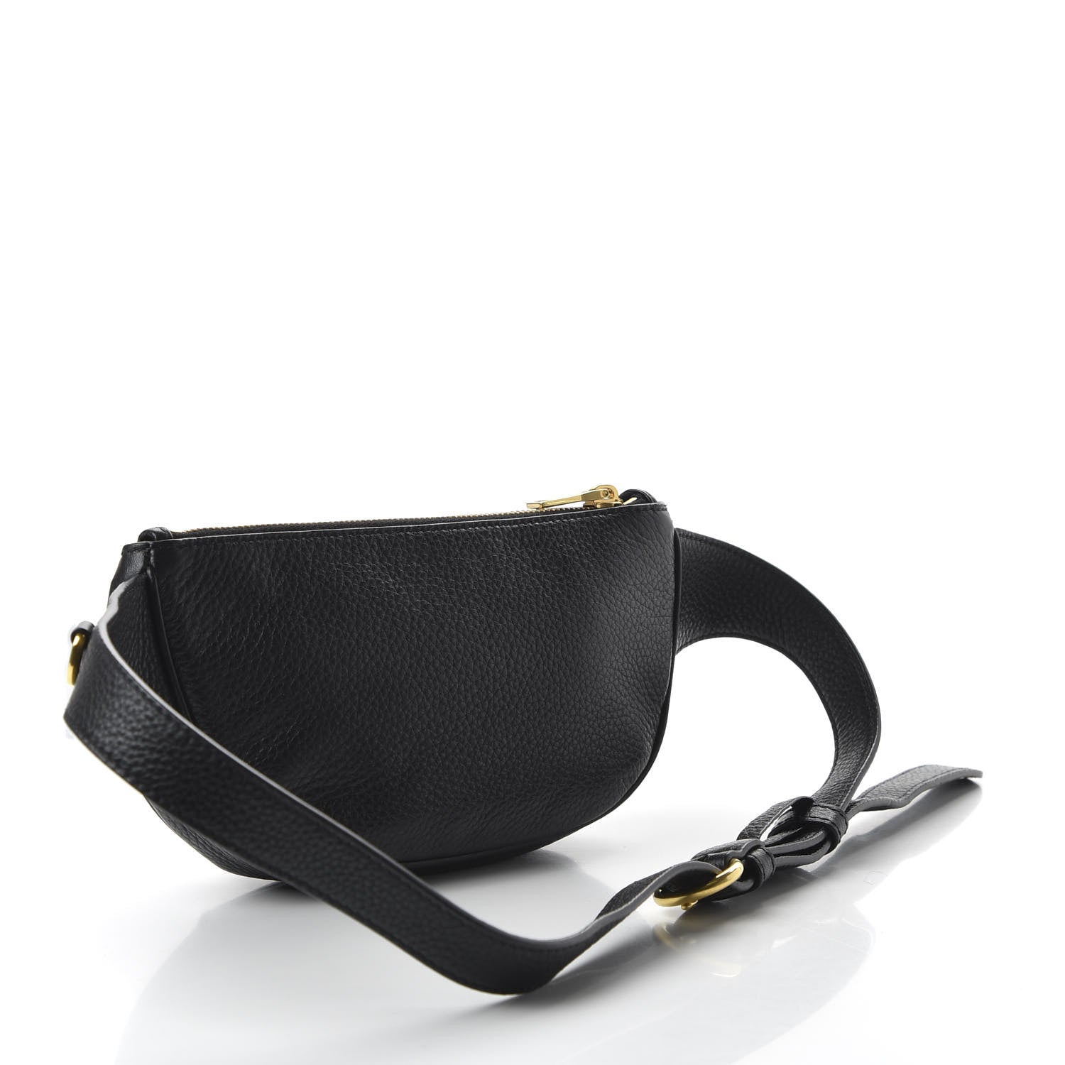 Prada Vitello Daino Small Belt Bag Black 3 of 9