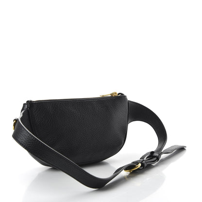 Prada Vitello Daino Small Belt Bag Black 3 of 9