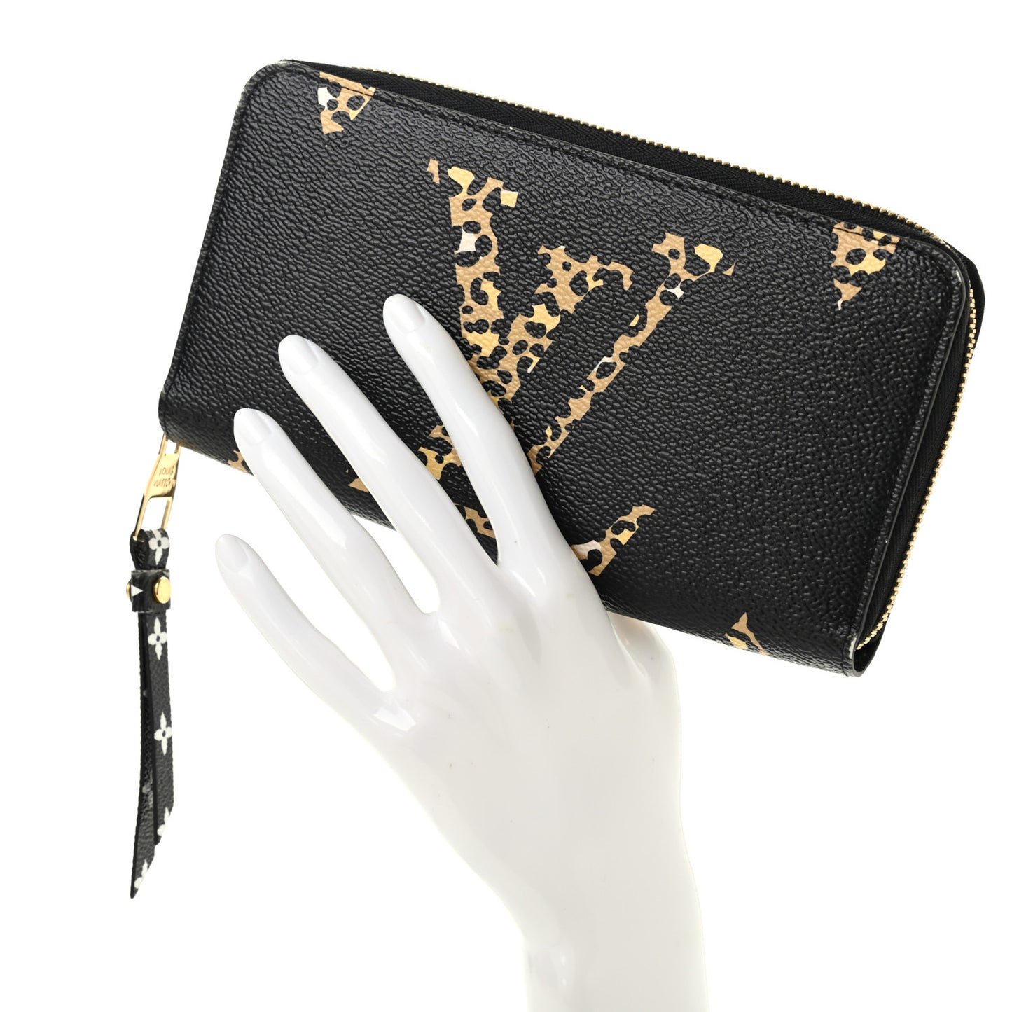 Monogram Giant Jungle Zippy Wallet Black
