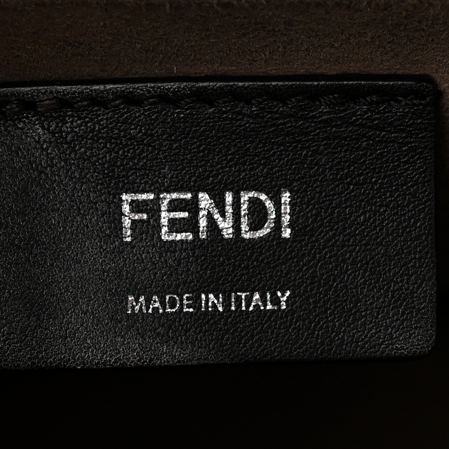 Fendi Vitello Century Opaco F is Fendi Kan I Shoulder Bag Black 6 of 12