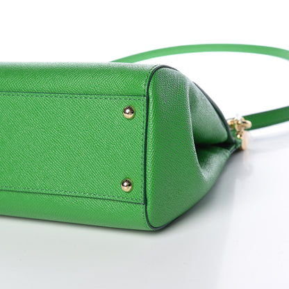 Dolce & Gabbana Dauphine Medium Miss Sicily Satchel Verde Chiaro 6 of 9