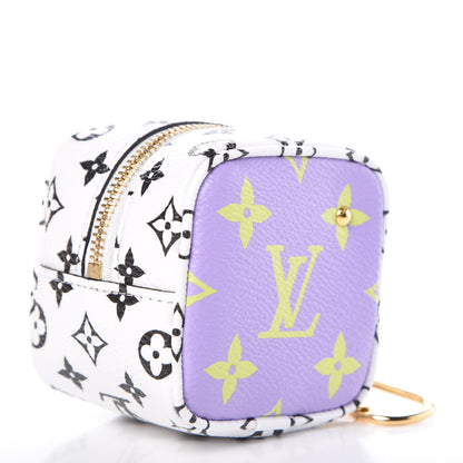 Louis Vuitton Monogram Giant Cube Coin Purse Pink 3 of 8