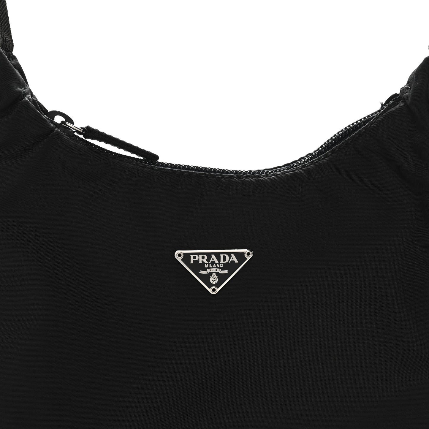 Tessuto Nylon Sport Mini Shoulder Bag Black
