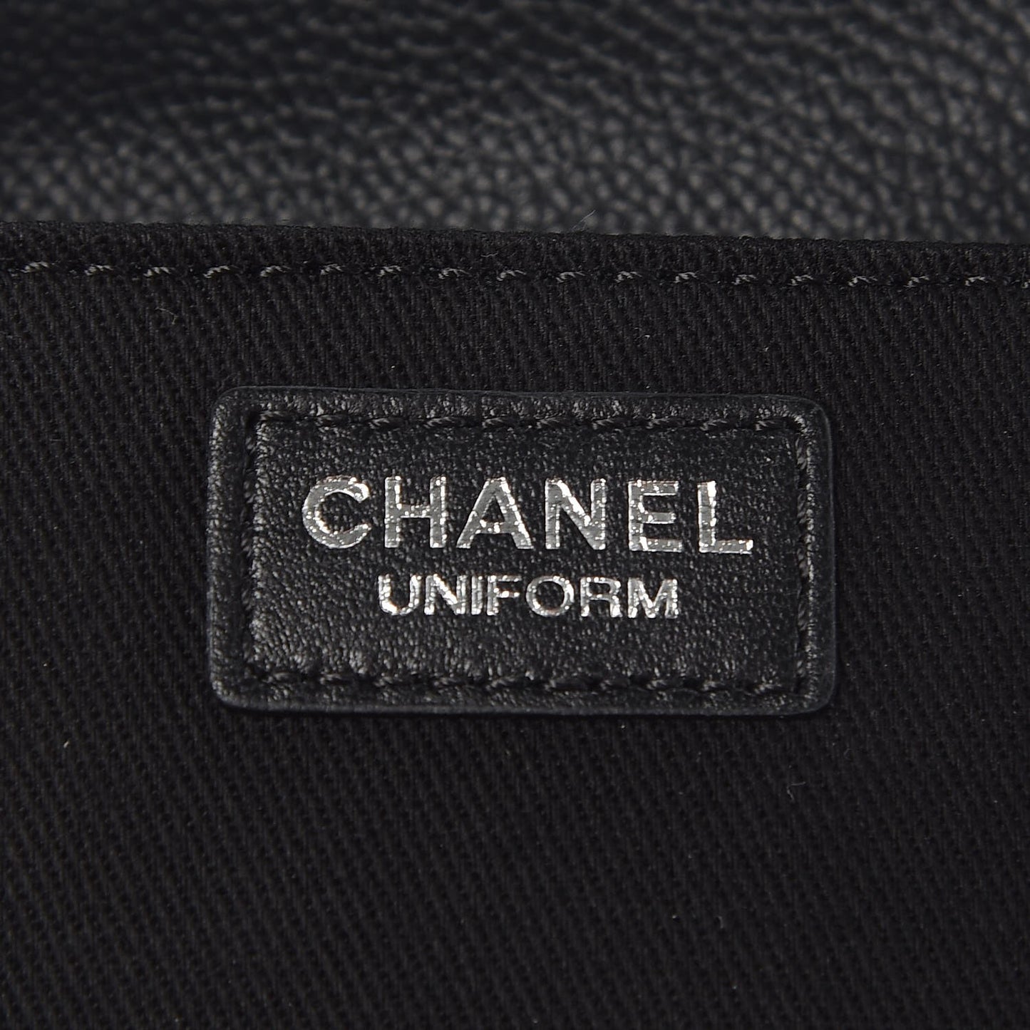 Grained Calfskin Quilted 2.55 Reissue Flap Belt Bag Clutch Black