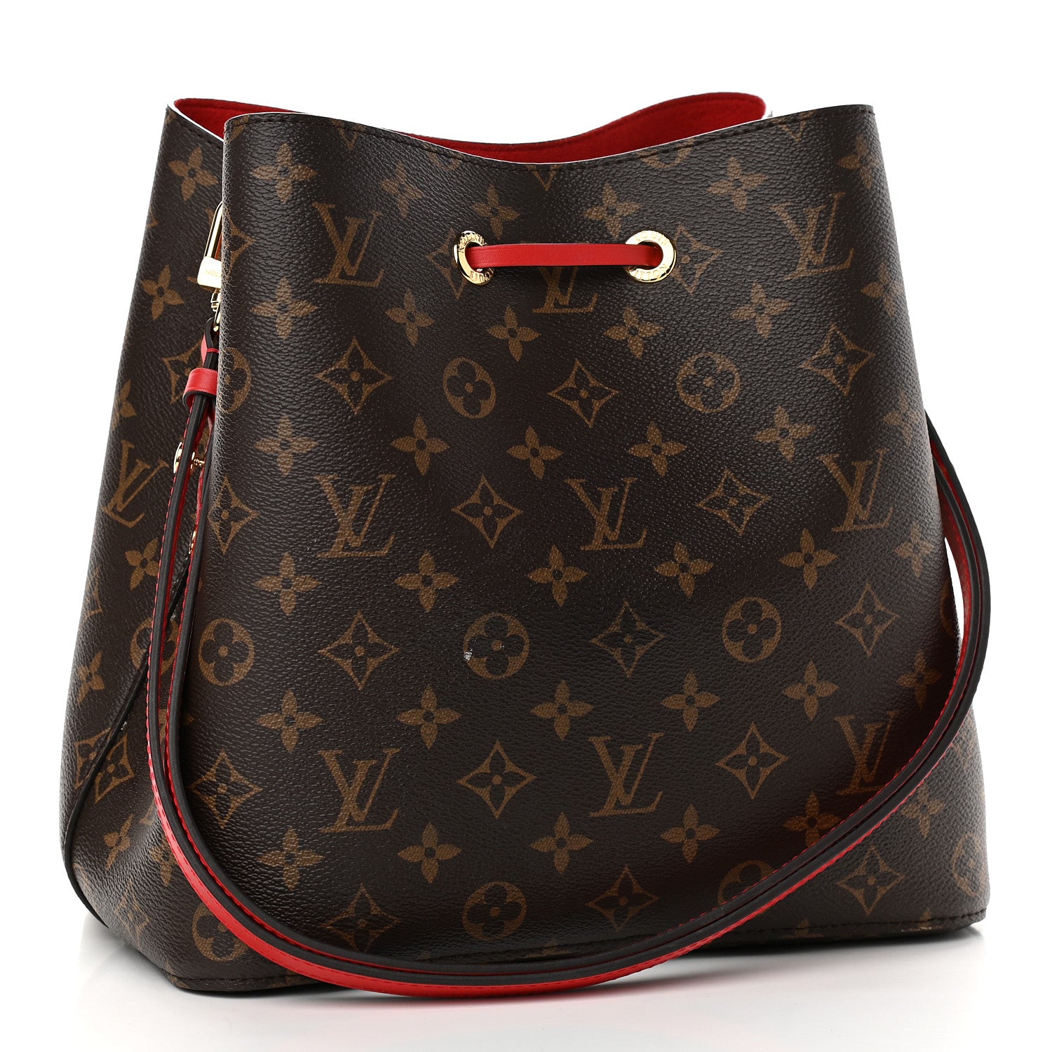 Louis Vuitton Monogram Neonoe MM Coquelicot 3 of 9
