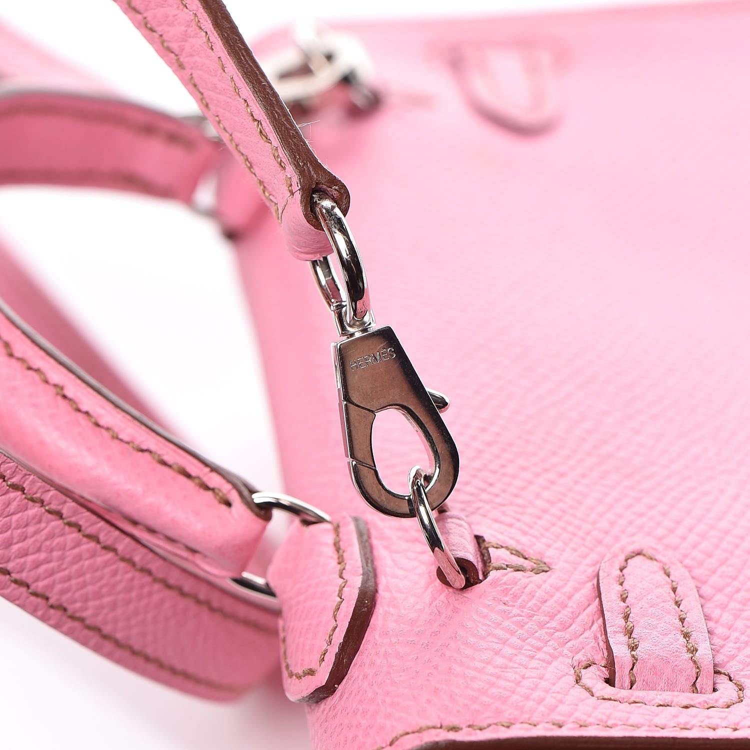 Hermes Epsom Tiny Kelly Sellier 5P Pink 21 of 35