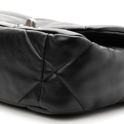 Chanel Lambskin Quilted Medium Chanel 19 Flap Black 10 of 11
