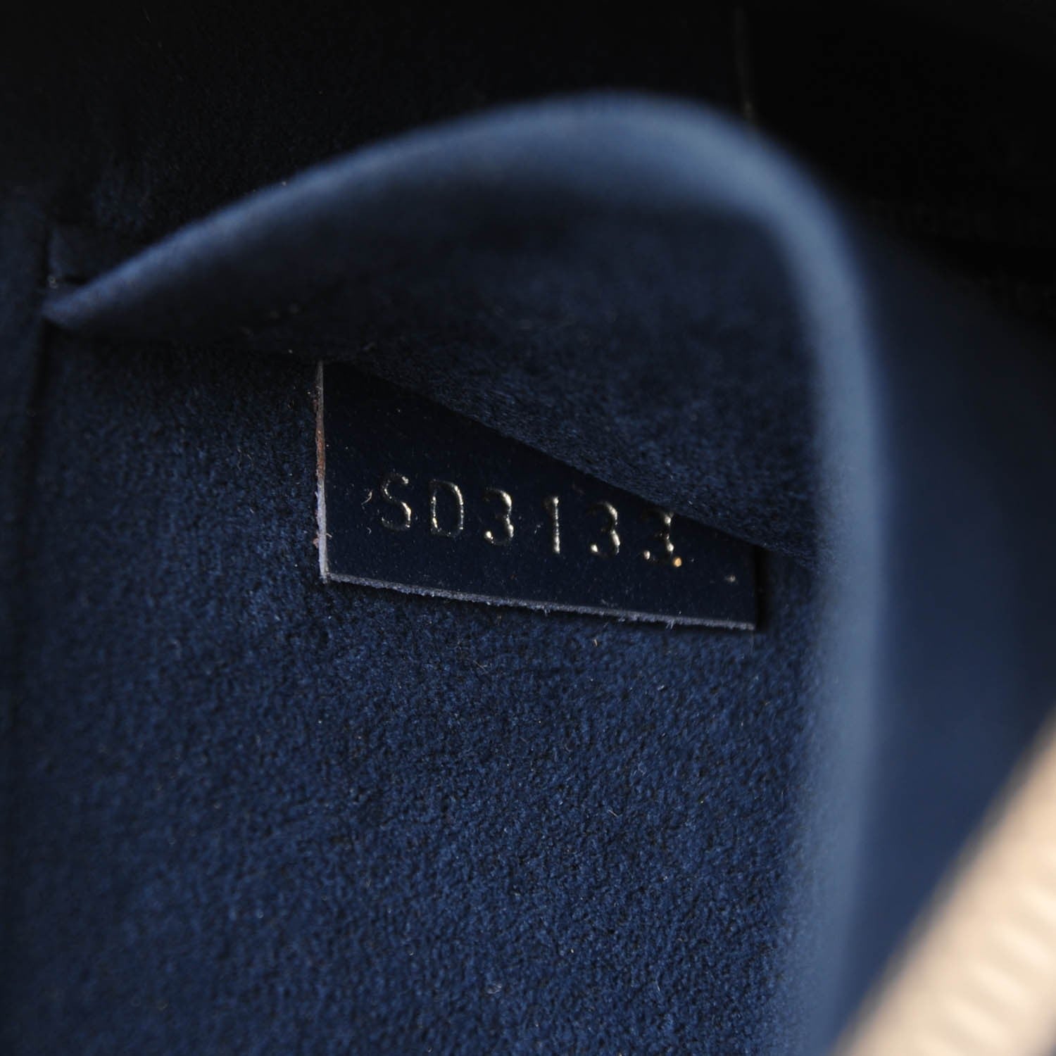 Louis Vuitton Epi Neverfull MM Indigo 8 of 11