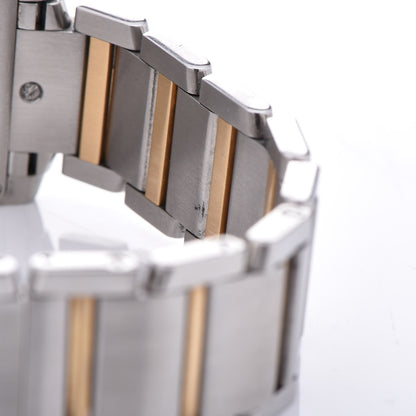 Cartier Stainless Steel 18K Yellow Gold 25mm Tank Francaise Quartz Watch 7 of 9
